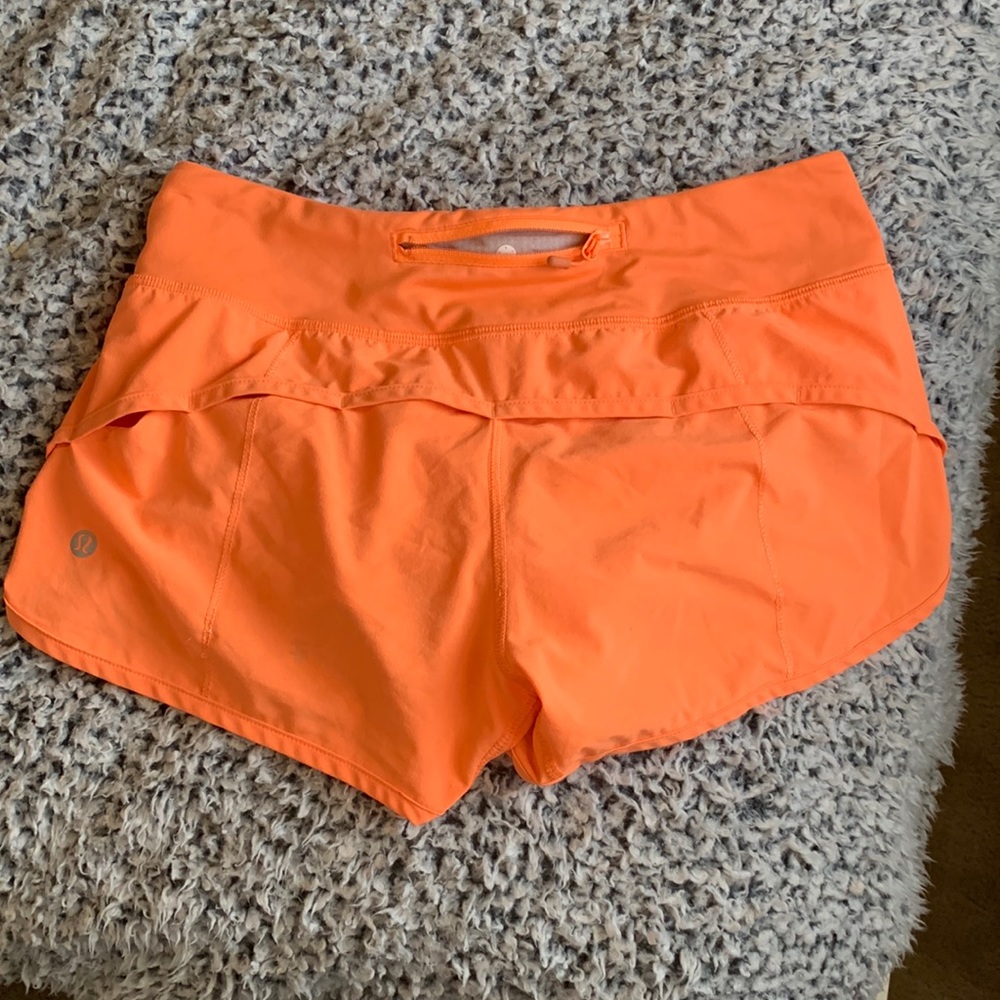 Lululemon speed shorts